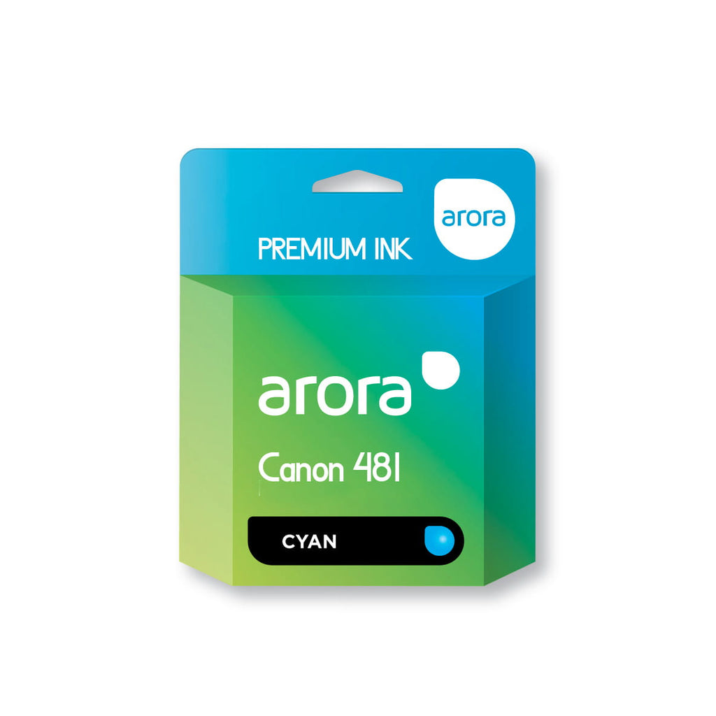 Canon 481XL Cyan Compatible High Yield Ink Cartridge - CLI-481XLC