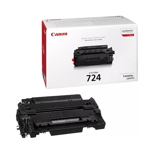 Canon 724 Black Original Toner - 724B