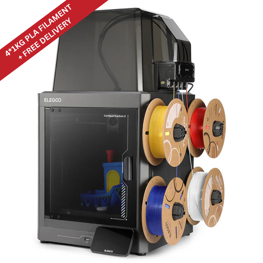 ELEGOO Centauri Carbon 2 Combo FDM 3D Printer + 4*1KG Filaments Bundle