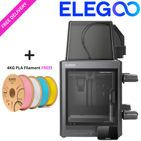ELEGOO Centauri Carbon 2 Combo FDM 3D Printer + 4*1KG Filaments Bundle