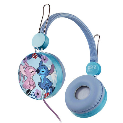 Disney Stitch Auxiliary Headphones with Stickers