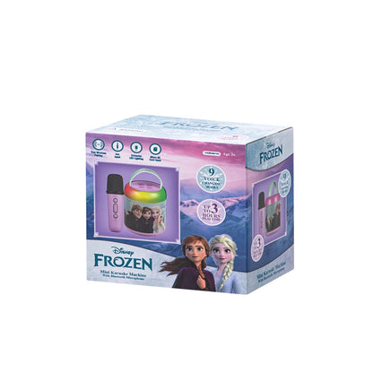 Disney Frozen Cylinder Karaoke Speaker with Bluetooth Microphone
