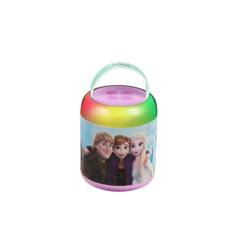 Disney Frozen Cylinder Karaoke Speaker with Bluetooth Microphone