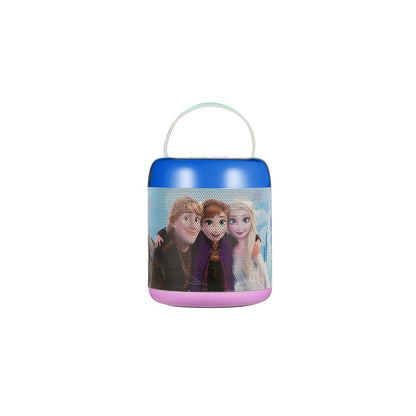 Disney Frozen Cylinder Karaoke Speaker with Bluetooth Microphone