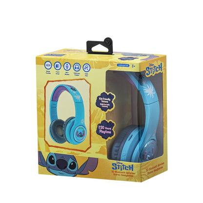 Disney Stitch 3D Bluetooth Headphones