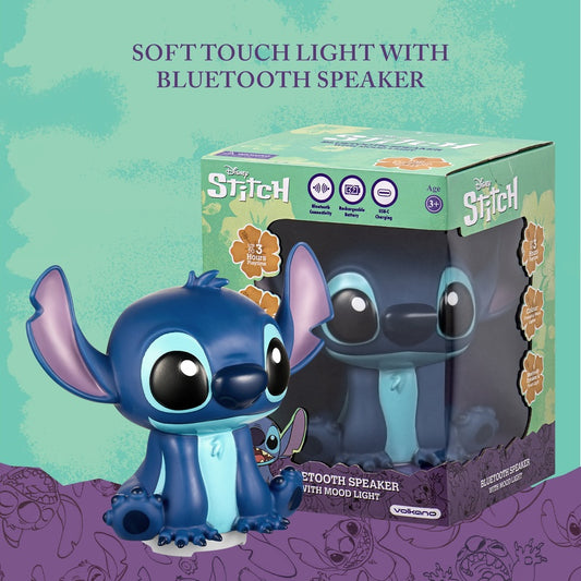 Disney Stitch Bluetooth Speaker with Mood Light