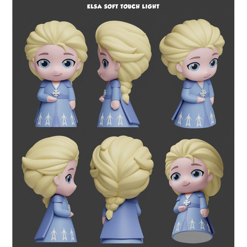 Disney Frozen Soft Touch Light With Bluetooth Headphones Combo