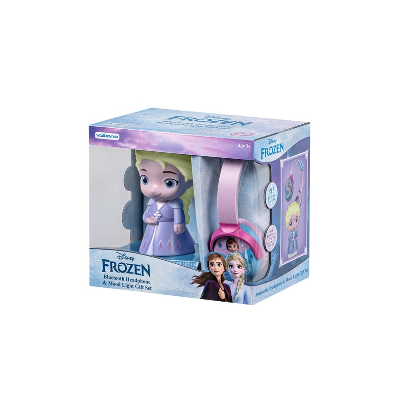 Disney Frozen Soft Touch Light With Bluetooth Headphones Combo
