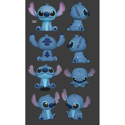 Disney Stitch Soft Touch Light with Bluetooth Headphone Combo