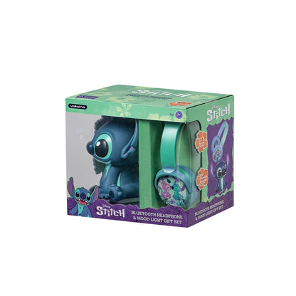 Disney Stitch Soft Touch Light with Bluetooth Headphone Combo