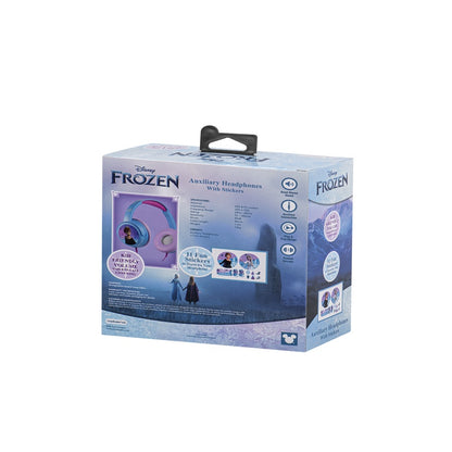 Disney Frozen Auxiliary headphones with 11 Stickers