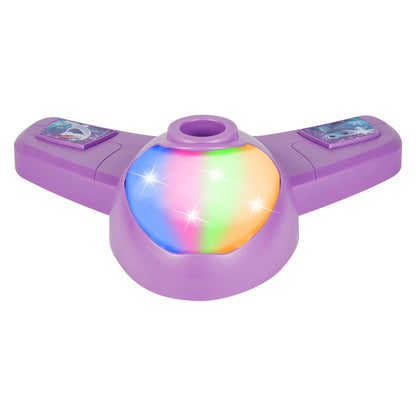 Disney Frozen Double Karaoke Mic Stand with Colourful Lights