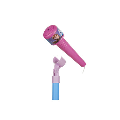 Disney Frozen Double Karaoke Mic Stand with Colourful Lights