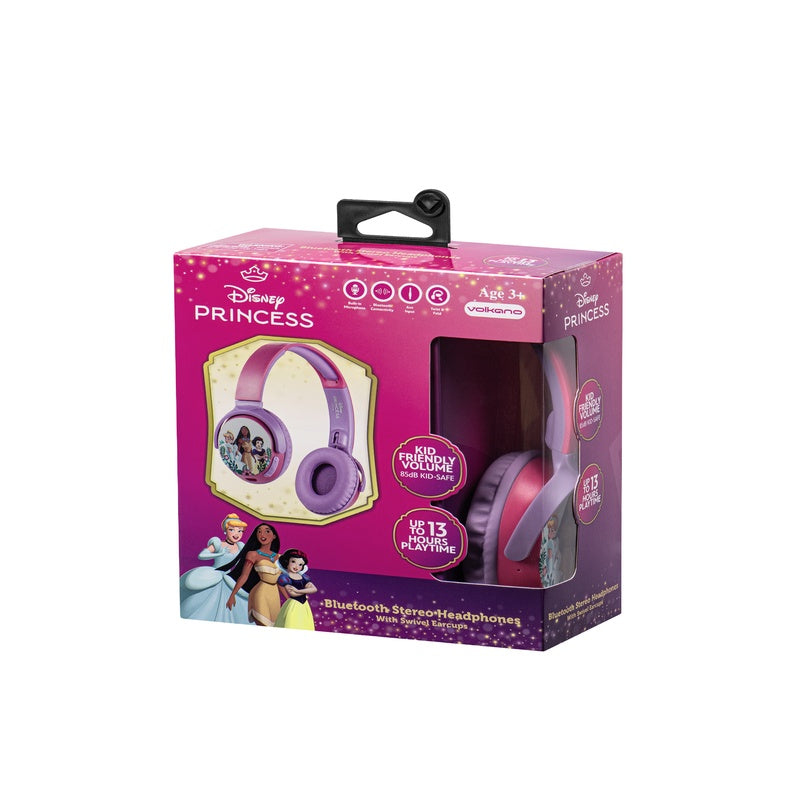 Disney Princess Bluetooth Wireless Stereo Headphones