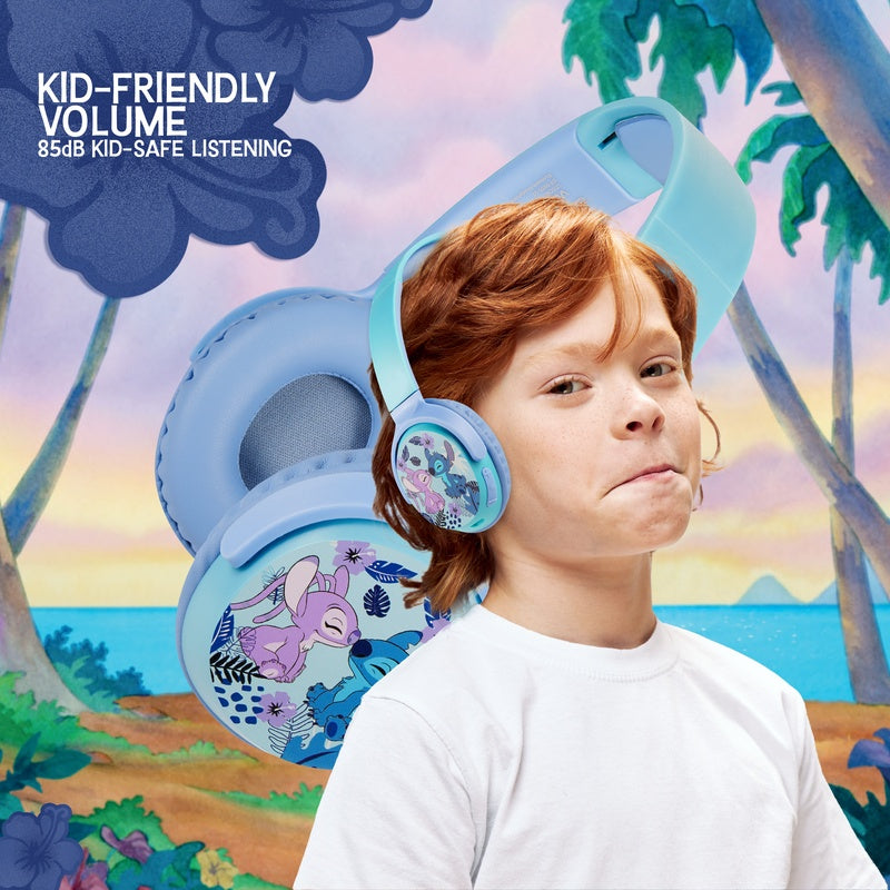 Disney Stitch Bluetooth Wireless Stereo Headphones