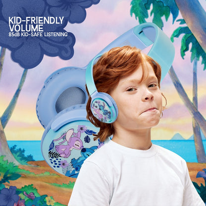 Disney Stitch Bluetooth Wireless Stereo Headphones