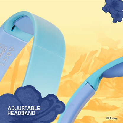Disney Stitch Bluetooth Wireless Stereo Headphones