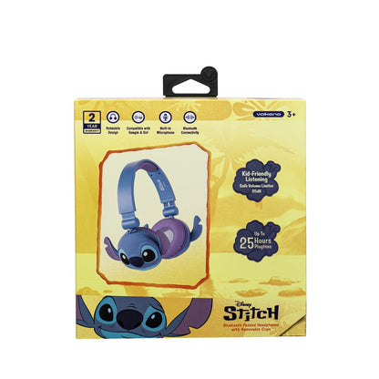 Disney Stitch Bluetooth Padded Headphone with Removable Cups