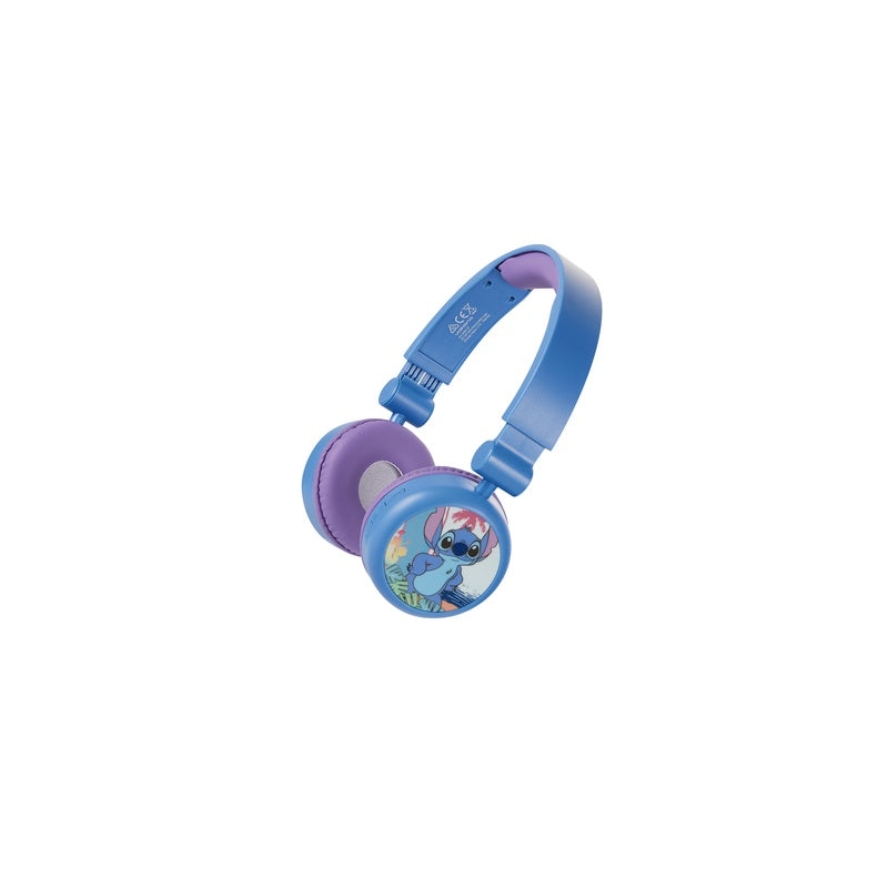 Disney Stitch Bluetooth Padded Headphone with Removable Cups