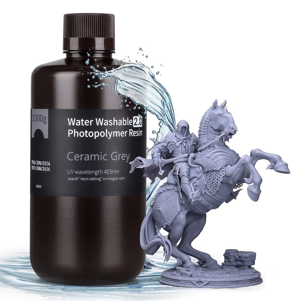ELEGOO Water-Washable Resin V2.0 1KG