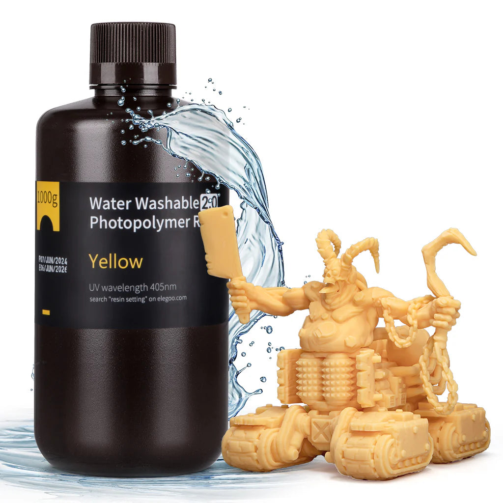 ELEGOO Water-Washable Resin V2.0 1KG