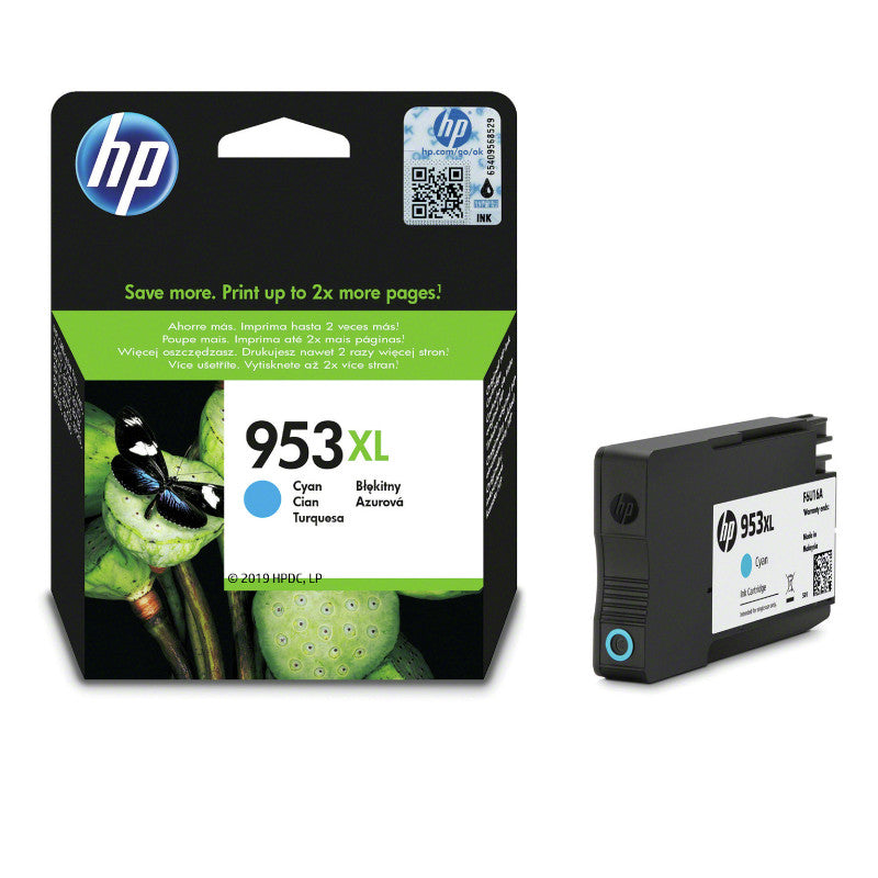 HP 953XL Black Cyan Magenta Yellow Original High Yield Ink Cartridge Multipack - H953XLMP