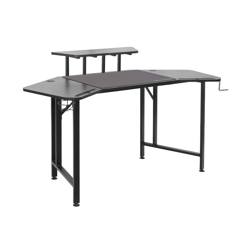 VX Gaming Saturn Gaming Desk with Desk Mat
