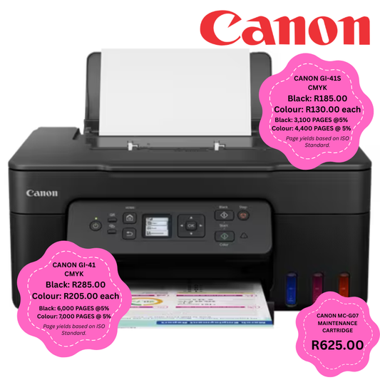 Canon PIXMA G3480 3-in-1 WiFi Colour MegaTank Printer - G3480