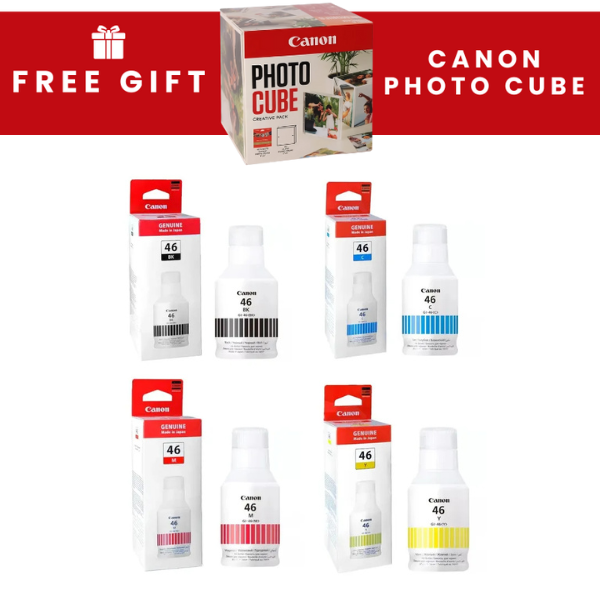 Canon GI-46 CMYK Original Ink Multipack - GI46