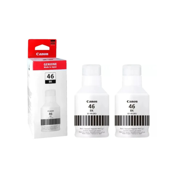 Canon GI-46 Black Original Ink Dual Pack - GI-46BK