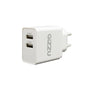 GIZZU Wall Charger Dual USB Port 3.4A – White