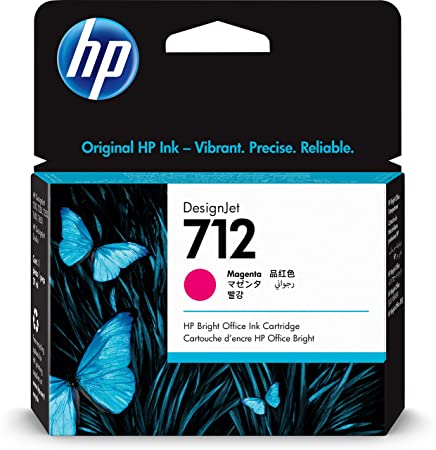 HP 712 29ml Magenta Original Ink - 3ED68A