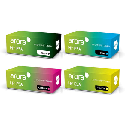 HP 125A CMYK Compatible Toner Multipack - CB54XA
