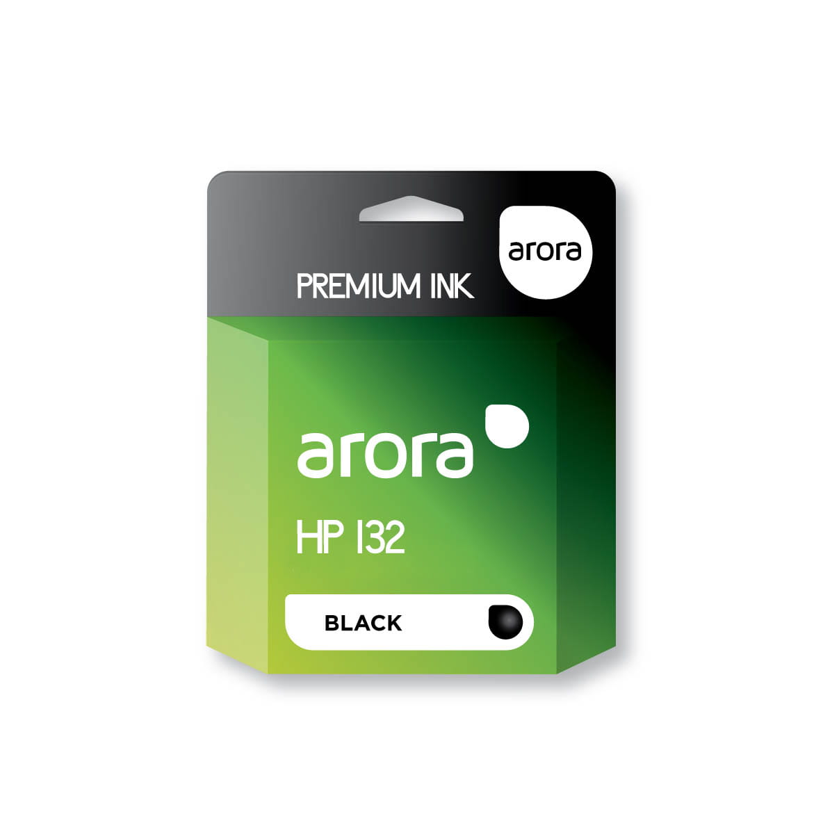 HP 132 (HP-9362HE) Black ink cartridge - Compatible