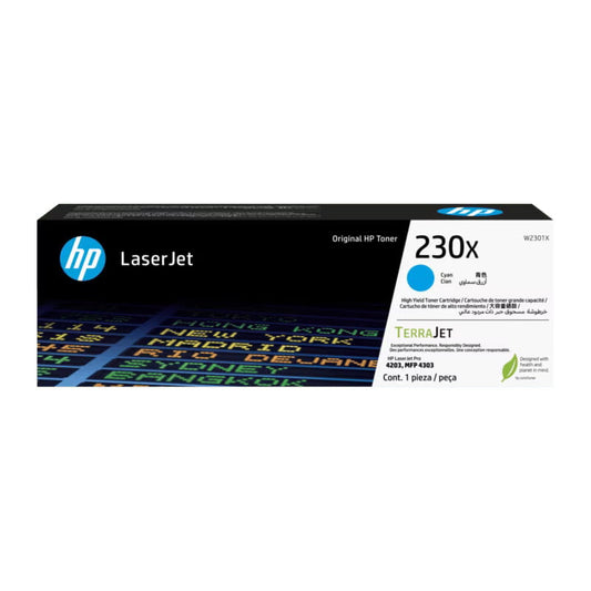 HP 230X High Yield Cyan Original Toner - W2301X