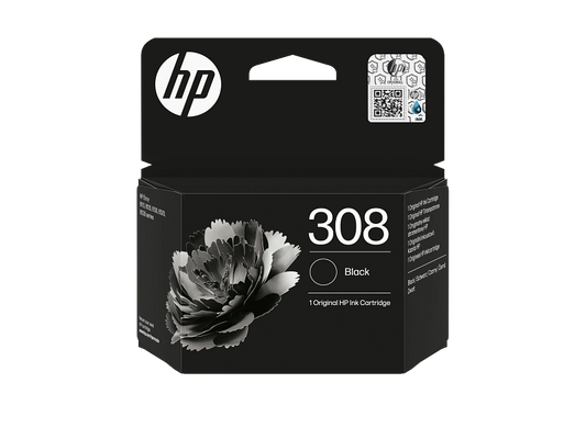 HP 308 Black Original Ink - 7FP21UE