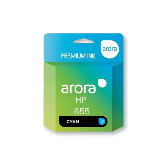 HP 655 Cyan Compatible Ink - CZ110AE