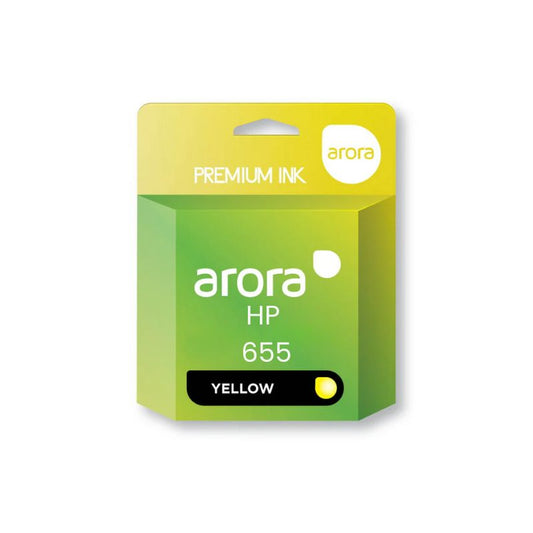 HP 655 Yellow Compatible Ink - CZ112AE