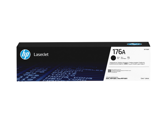 HP 176A Black Original LaserJet Imaging Drum - W1766A