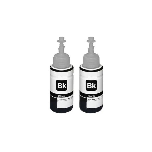 Epson 664 EcoTank Black Compatible Ink Bottle Dual Pack - T66414A