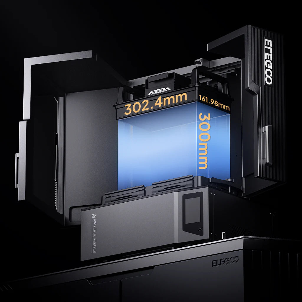 ELEGOO Jupiter 2 Large Format Resin MSLA 3D Printer