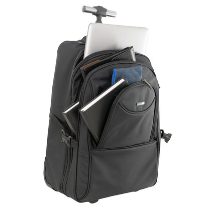 Kingsons Prime Series 15.6" Laptop Trolley Backpack