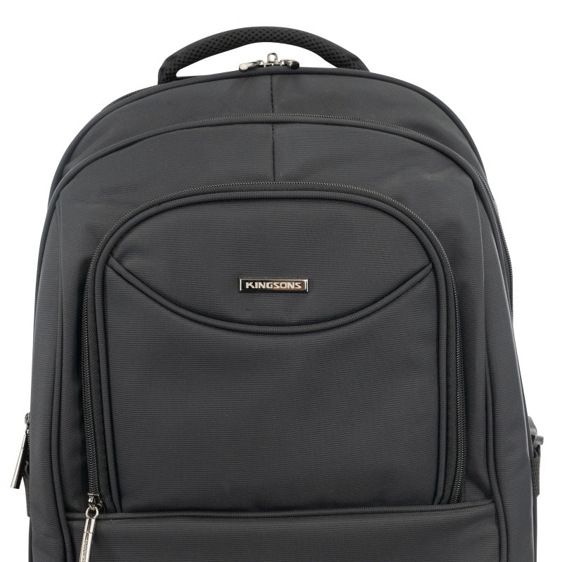 Kingsons Prime Series 15.6" Laptop Trolley Backpack