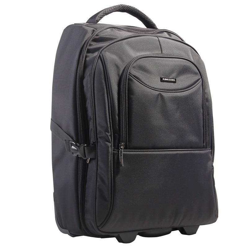 Kingsons Prime Series 15.6" Laptop Trolley Backpack