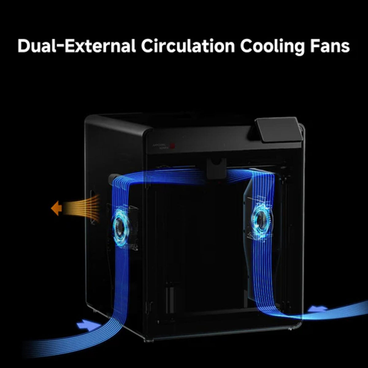 ANYCUBIC Kobra S1 Max FDM 3D Printer & Ace 2 Pro Filament Dryer Combo