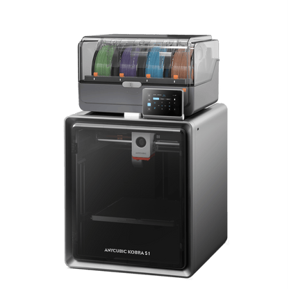 ANYCUBIC Kobra S1 FDM 3D Printer & Ace 2 Pro Filament Dryer Combo