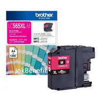 Load image into Gallery viewer, Brother LC565 Magenta Original Ink - LC-565XLM