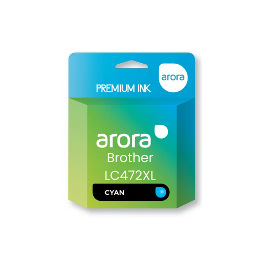 Brother LC472XL High Yield Cyan Compatible Ink - LC-472XL