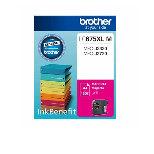 Brother LC675XL Magenta High Yield Original Ink - LC-675XL-M