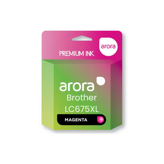 Brother LC675XL High Yield Magenta Compatible Ink - LC-675XL